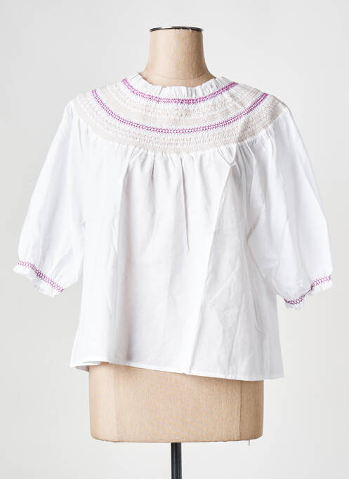 Top alb EKYOG femeie