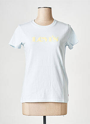 Tricou guler rotund albastru LEVI'S femeie