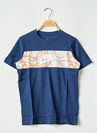 Tricou guler rotund albastru NIKE garcon