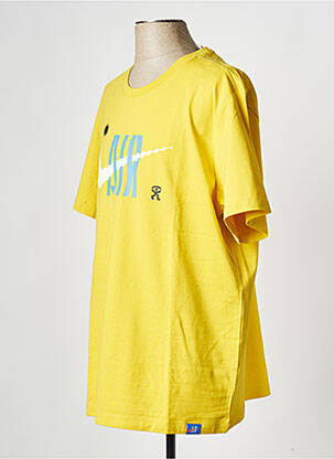 Tricou guler rotund galben NIKE bărbat