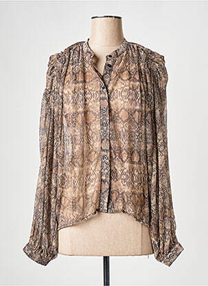 Cămașă maro SEE U SOON femeie