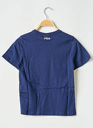 Tricou guler rotund albastru FILA băiat
