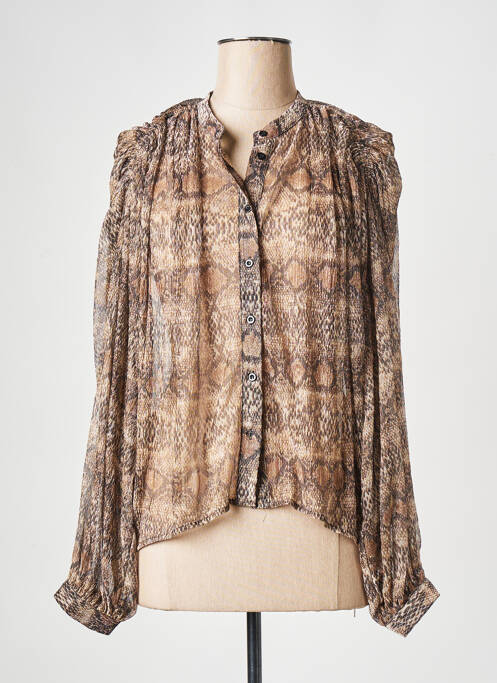 Cămașă maro SEE U SOON femeie