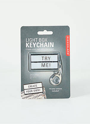 Breloc negru KIKKERLAND unisex