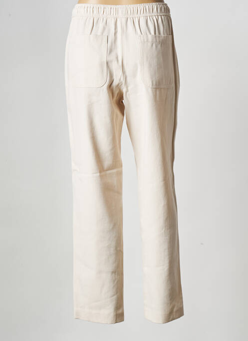 Pantalon larg bej ESSENTIEL ANTWERP femeie