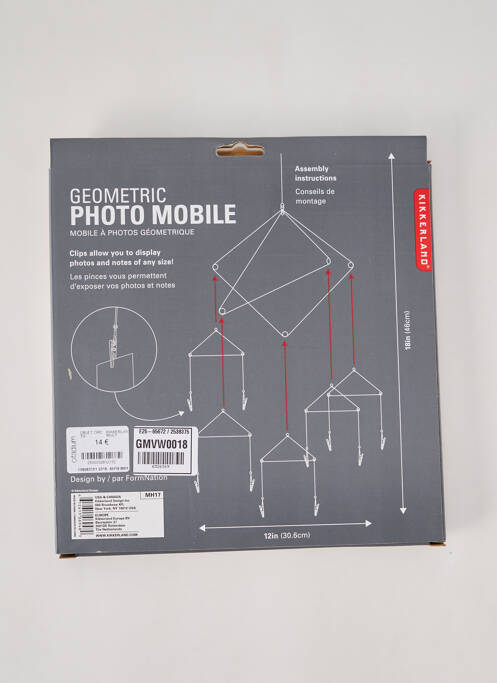 Diverse casă multicolor KIKKERLAND unisex