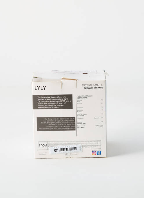 Accesoriu divers alb MOB unisex