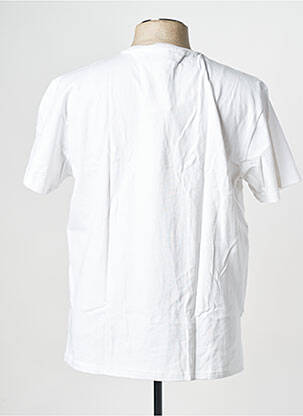 Tricou guler rotund alb TOMMY HILFIGER bărbat