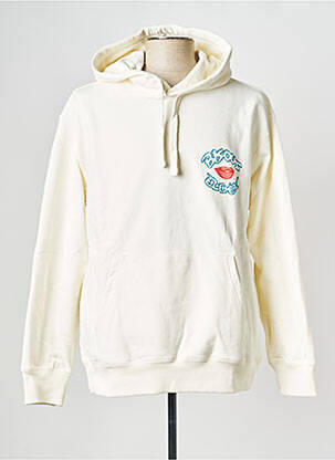 Hanorac cu glugă alb ELEMENT bărbat