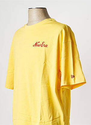 Tricou galben NEW ERA bărbat