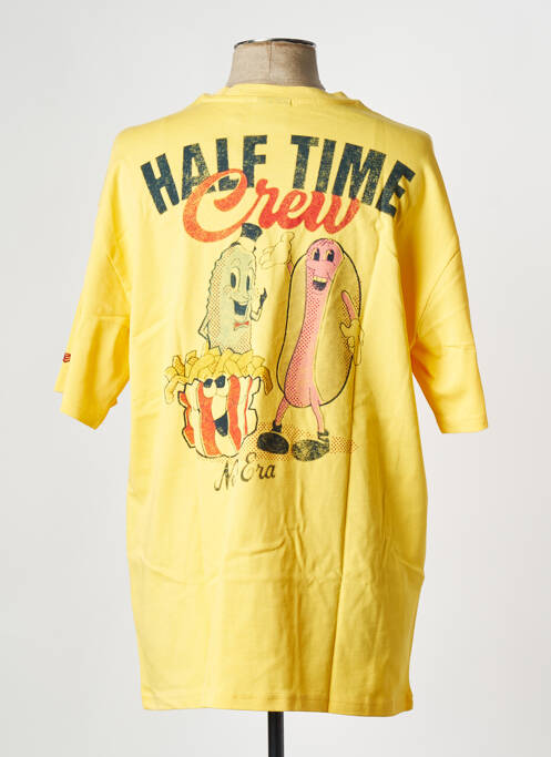 Tricou galben NEW ERA bărbat