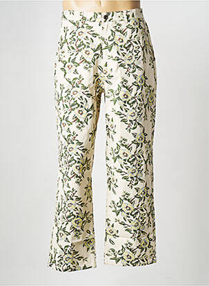 Pantalon drept alb HUF bărbat