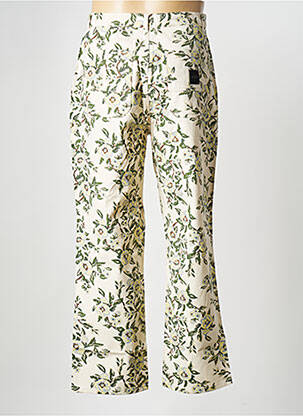 Pantalon drept alb HUF bărbat