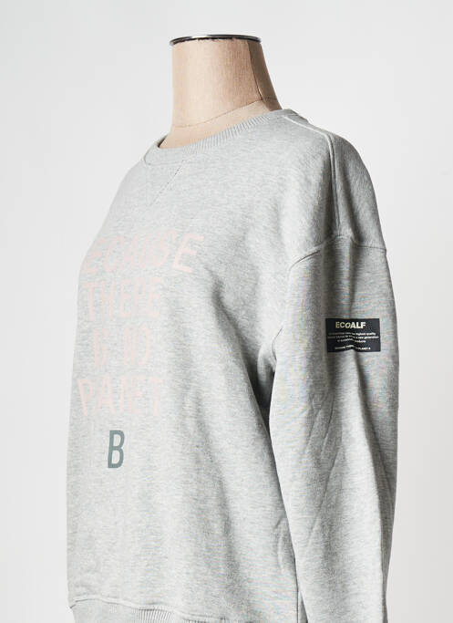 Hanorac gri ECOALF femeie