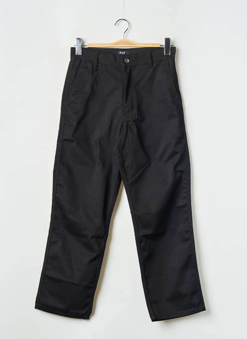 Pantalon drept negru HUF bărbat