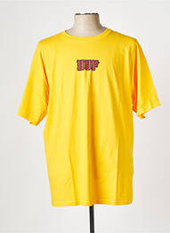 Tricou galben HUF unisex