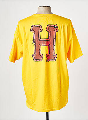 Tricou galben HUF unisex