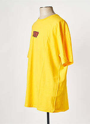 Tricou galben HUF unisex