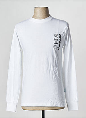Tricou alb TEALER bărbat
