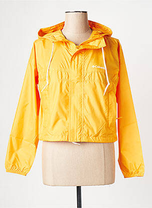 Jachetă vânt portocaliu COLUMBIA femeie