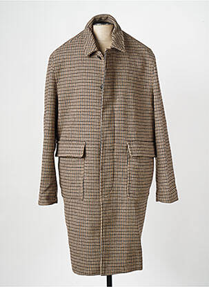 Palton lung maro MINIMUM bărbat