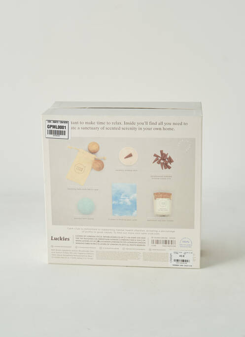 Diverse casă alb CALM CLUB unisex