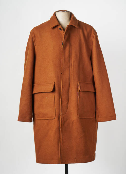 Palton lung maro MINIMUM bărbat