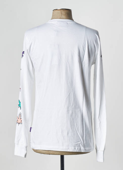 Tricou alb TEALER bărbat