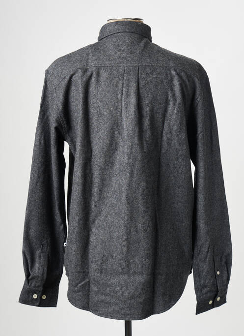 Cămașă cu mâneci lungi negru MINIMUM bărbat