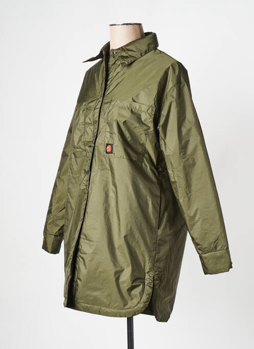 Geacă matlasată verde SANTA CRUZ femeie