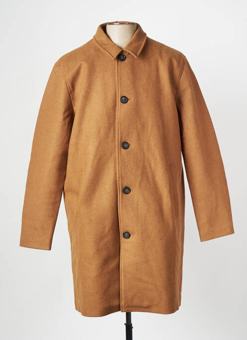 Palton lung maro MINIMUM bărbat