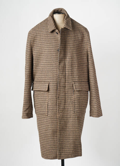 Palton lung maro MINIMUM bărbat