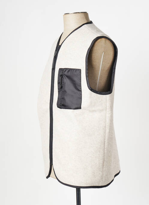 Vestă fără mâneci bej MINIMUM bărbat