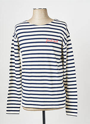 Tricou albastru MAISON LABICHE bărbat
