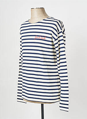 Tricou albastru MAISON LABICHE bărbat