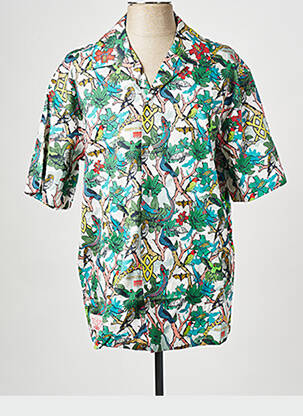 Cămașă cu mâneci scurte verde DAILY PAPER bărbat