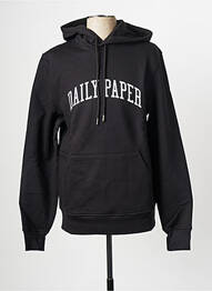 Hanorac negru DAILY PAPER homme
