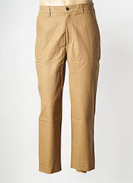 Pantalon drept bej FARAH homme