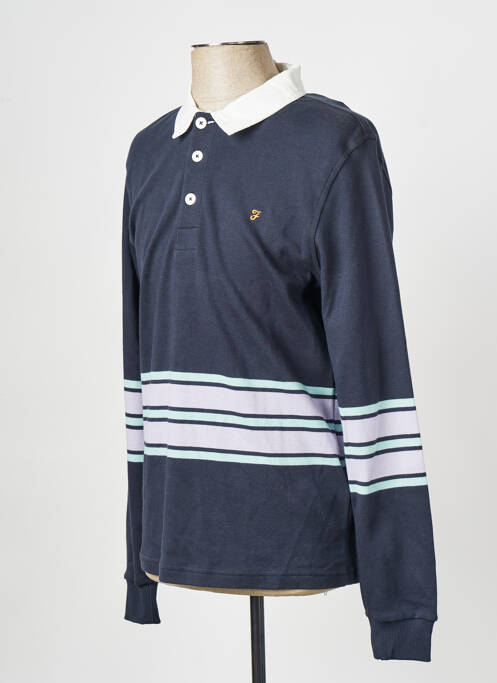 Polo albastru FARAH bărbat