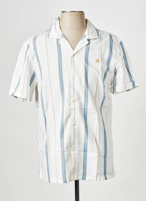 Cămașă cu mâneci scurte bej FARAH bărbat