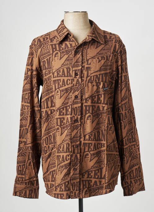 Cămașă cu mâneci lungi maro DAILY PAPER bărbat