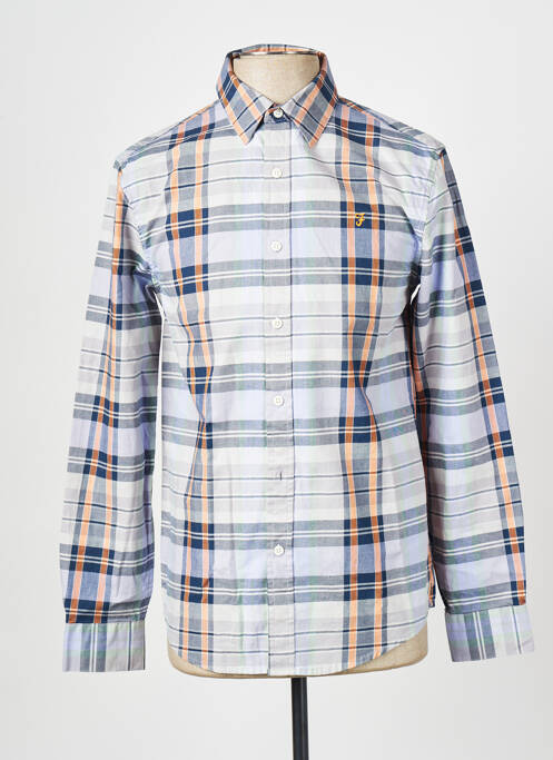 Cămașă cu mâneci lungi albastru FARAH bărbat