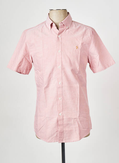 Cămașă cu mâneci scurte portocaliu FARAH bărbat