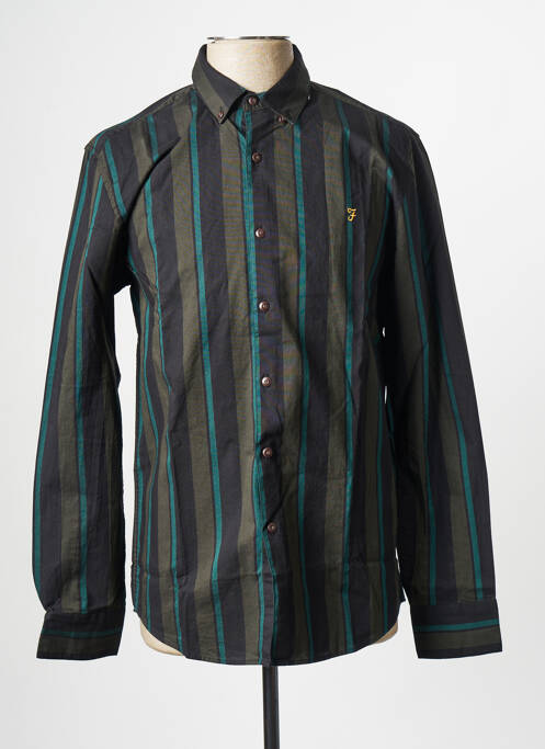 Cămașă cu mâneci lungi verde FARAH bărbat