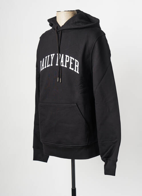 Hanorac negru DAILY PAPER bărbat