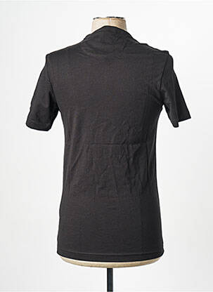 Tricou guler rotund negru FARAH bărbat