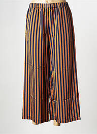 Pantalon larg maro SEE U SOON femeie