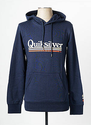 Hanorac cu glugă guler rotund albastru QUIKSILVER bărbat