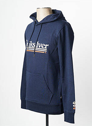 Hanorac cu glugă guler rotund albastru QUIKSILVER bărbat