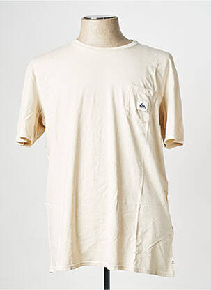 Tricou guler rotund bej QUIKSILVER bărbat